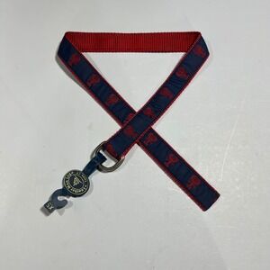 Leather Man Preppy Lobster Novelty‎ Print Old Money Mens XS Surcingle Belt New